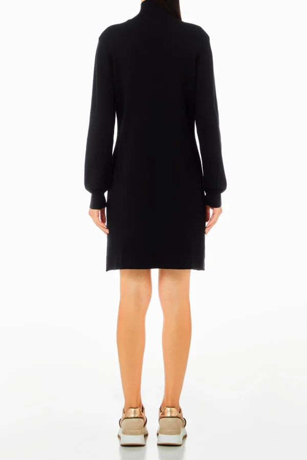 Sale Abito a maniche lunghe con logo jacquard di Donna Abiti