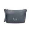 Hot Beauty in ecopelle con zip e logo frontale Donna Beauty Case