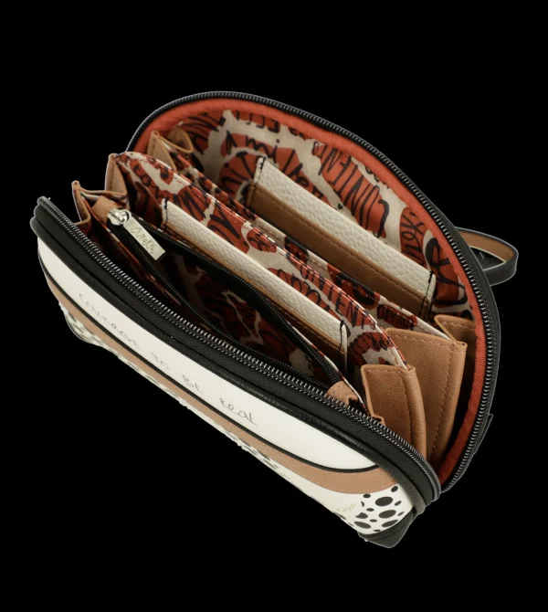 Fashion Beauty case compatto con zip e design originale Donna Beauty Case