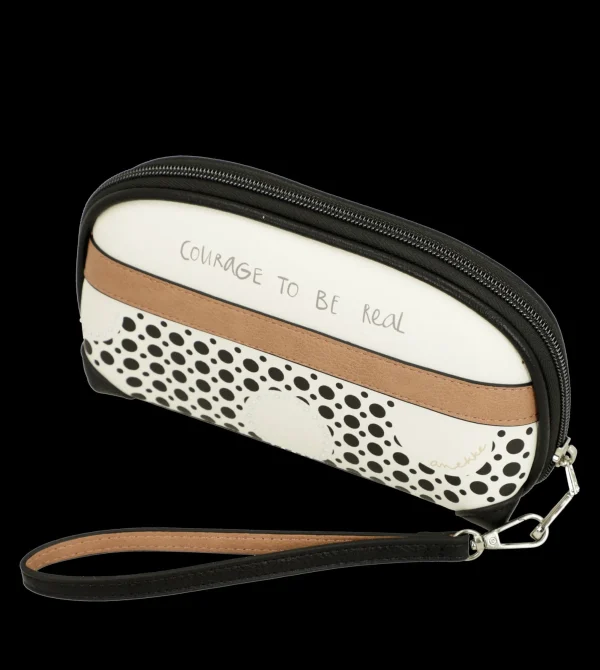 Fashion Beauty case compatto con zip e design originale Donna Beauty Case
