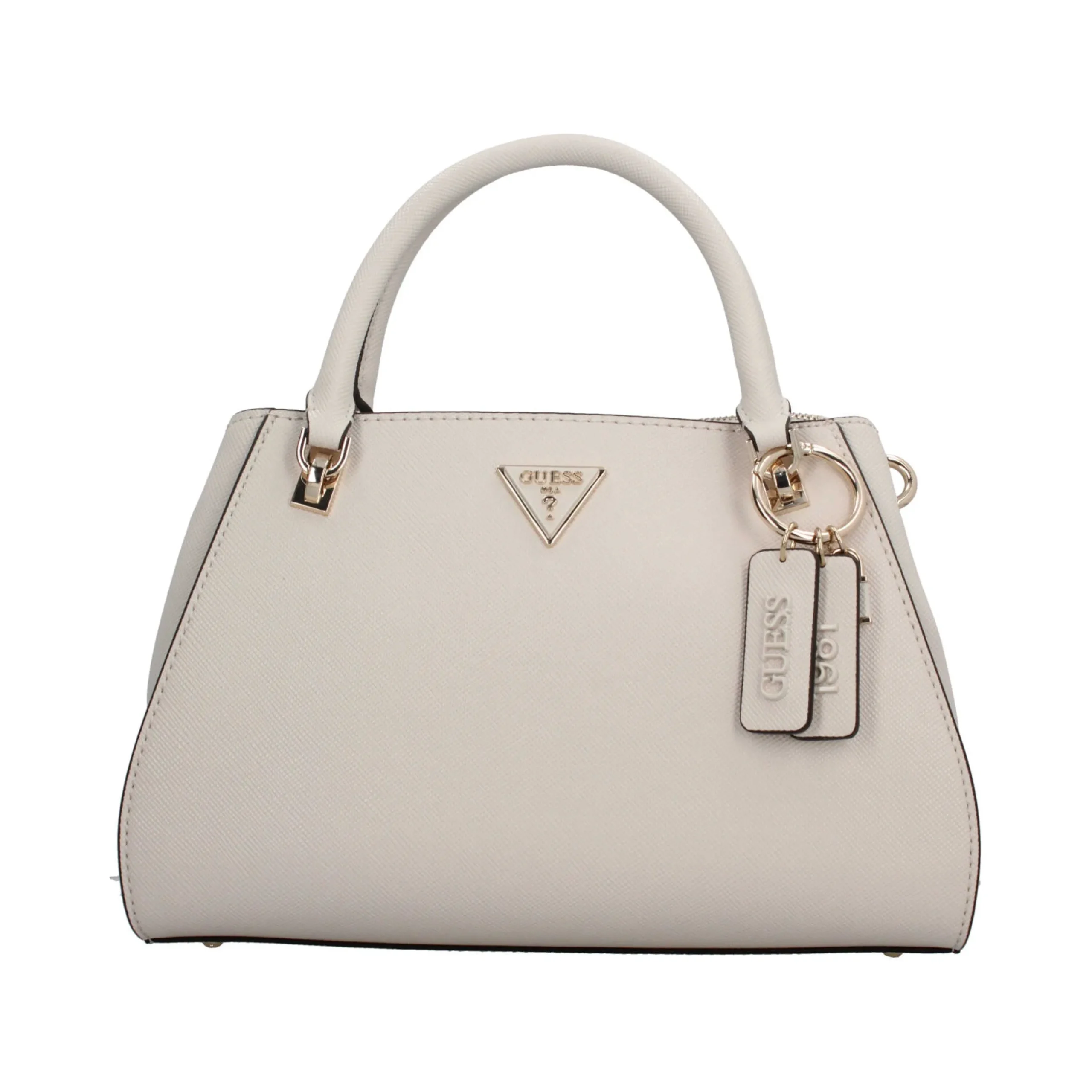 borsa_a_mano_guess_con_ch_4.webp Sale Borsa a Mano con Charm e Dettaglio Logo Donna Borse A Mano