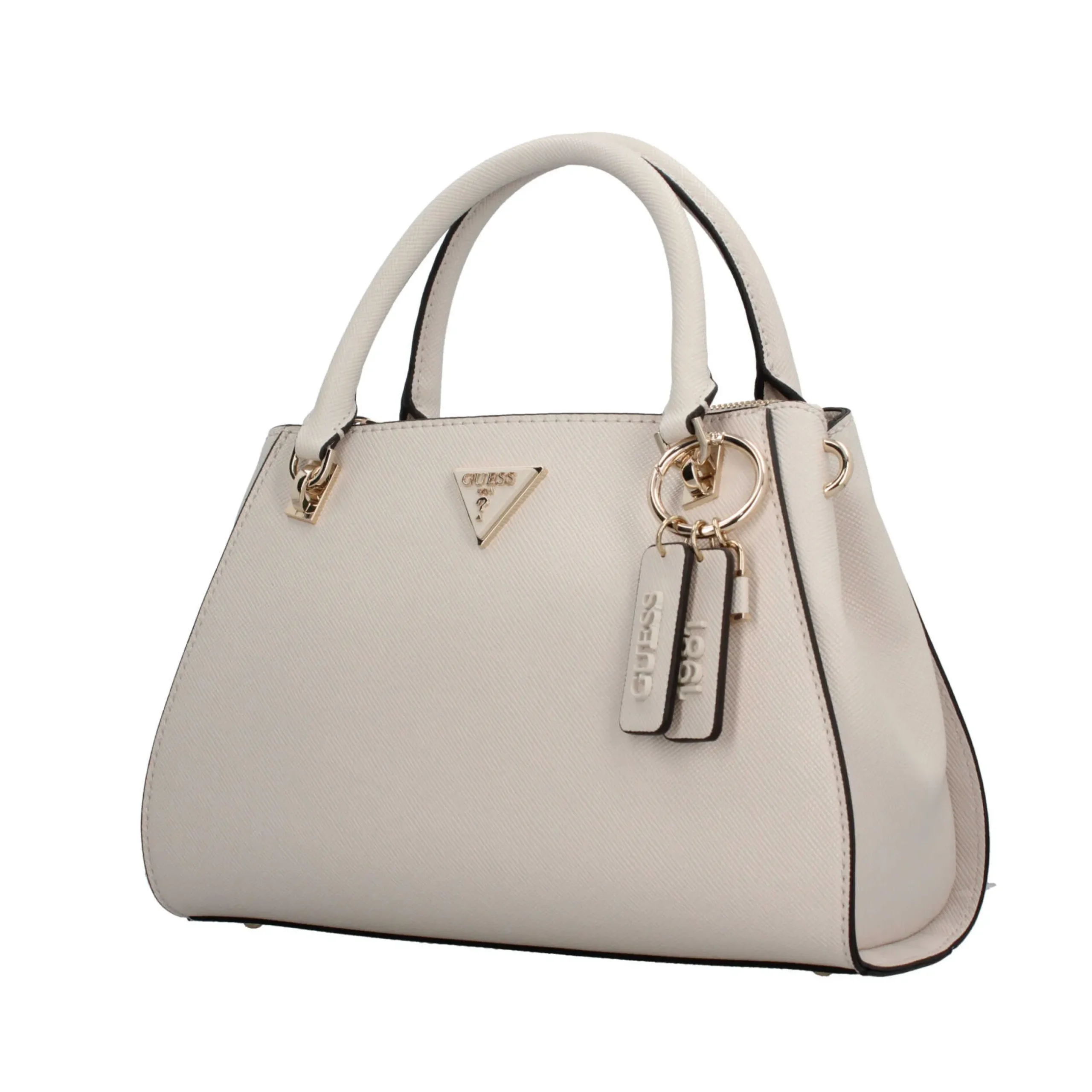 borsa_a_mano_guess_con_ch_5.webp Sale Borsa a Mano con Charm e Dettaglio Logo Donna Borse A Mano