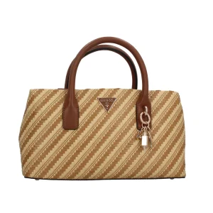 Discount Borsa a mano con effetto intrecciato e charm decorativo Donna Borse A Mano