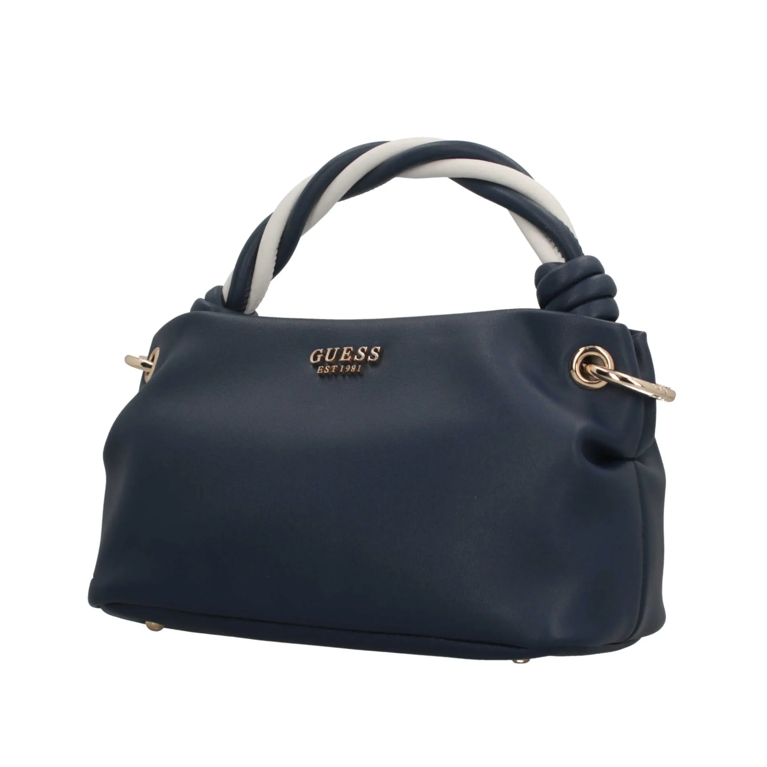 borsa_a_mano_guess_con_ma_1.webp Outlet Borsa a mano con manico intrecciato Donna Borse A Mano