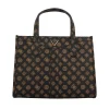 Sale Borsa a Mano con Stampa Logo All Over Donna Borse A Mano