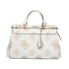 Discount Borsa a Mano con Stampa Monogramma e Dettagli Metallici Donna Borse A Mano