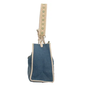 Outlet Borsa a mano in Denim Donna Borse A Mano