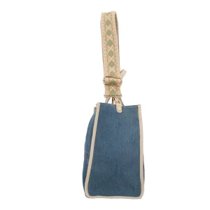 Outlet Borsa a mano in Denim Donna Borse A Mano