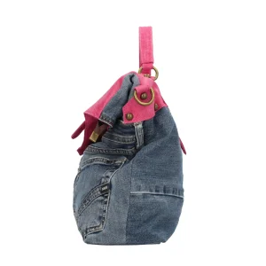 New Borsa a mano in jeans Donna Borse A Mano