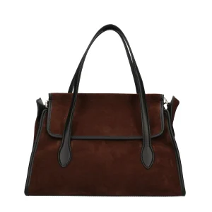 Best Borsa a mano in pelle scamosciata Donna Borse A Mano