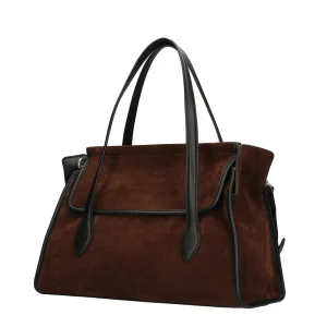 Best Borsa a mano in pelle scamosciata Donna Borse A Mano