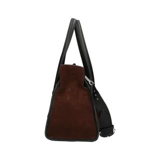 Best Borsa a mano in pelle scamosciata Donna Borse A Mano