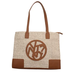 Clearance Borsa a mano Y Not in tessuto intrecciato con dettagli in ecopelle Donna Borse Mare