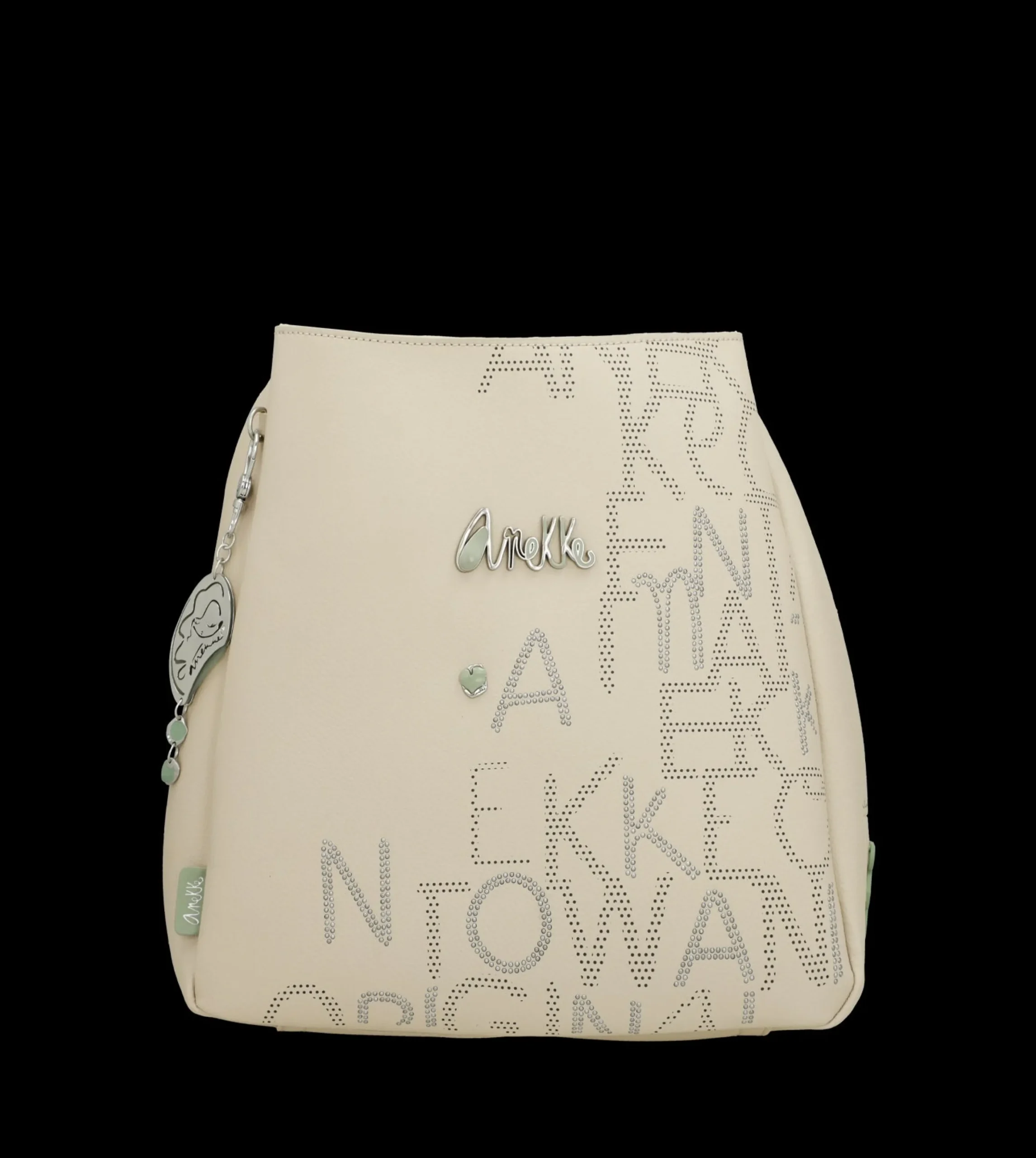 borsa_a_spalla_anekke_con_1.webp Fashion Borsa a spalla con incisioni artistiche e charm decorativo Donna Borse A Spalla