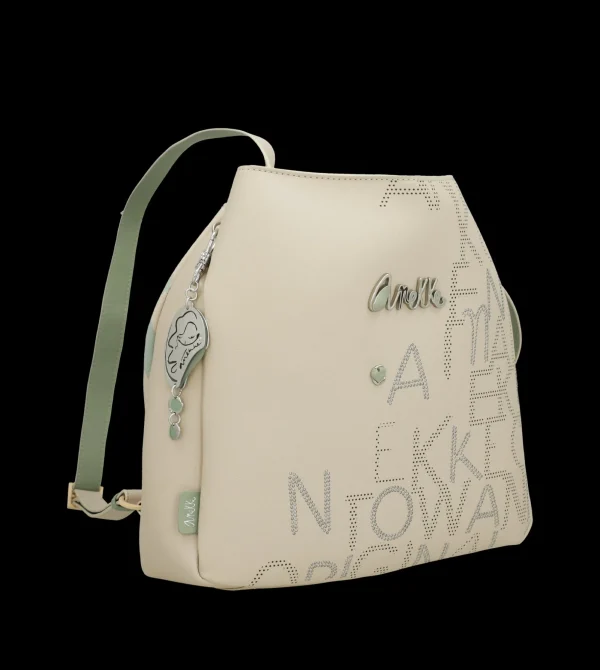 Fashion Borsa a spalla con incisioni artistiche e charm decorativo Donna Borse A Spalla