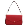 Online Borsa a spalla in pelle con tracolla regolabile Donna Borse A Spalla