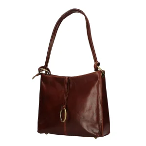 Hot Borsa a spalla in vera pelle Donna Borse A Spalla