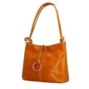 Hot Borsa a spalla in vera pelle Donna Borse A Spalla