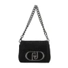 Sale Borsa a Spalla con Dettagli Luminosi e Catena Donna Borse A Spalla