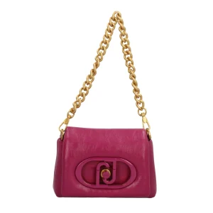 Outlet Borsa a Spalla in Pelle con Catena Donna Borse A Spalla