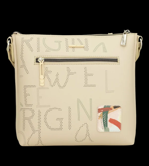 Fashion Borsa a tracolla con dettagli traforati e charm Donna Borse A Tracolla
