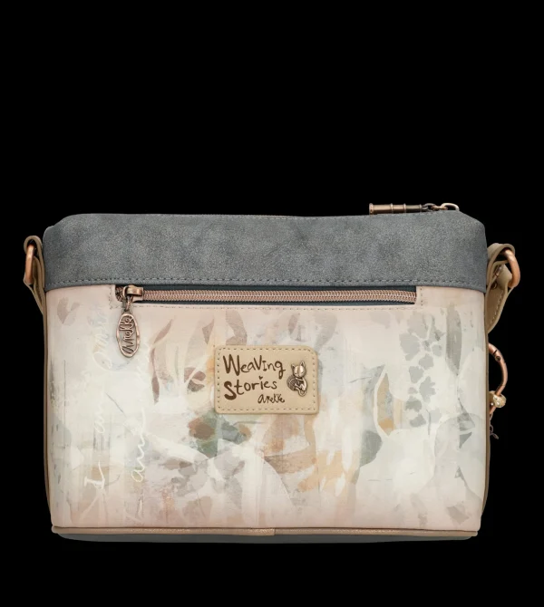 Fashion Borsa a tracolla compatta ed elegante con dettagli floreali Donna Borse A Tracolla