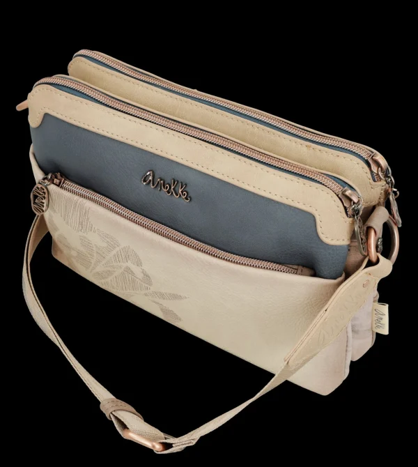 Outlet Borsa a tracolla compatta e raffinata con illustrazione esclusiva Donna Borse A Tracolla