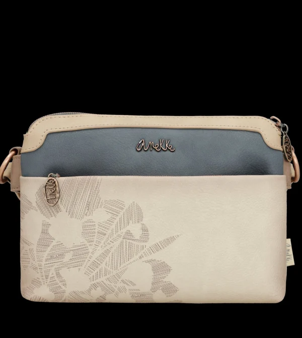 Outlet Borsa a tracolla compatta e raffinata con illustrazione esclusiva Donna Borse A Tracolla
