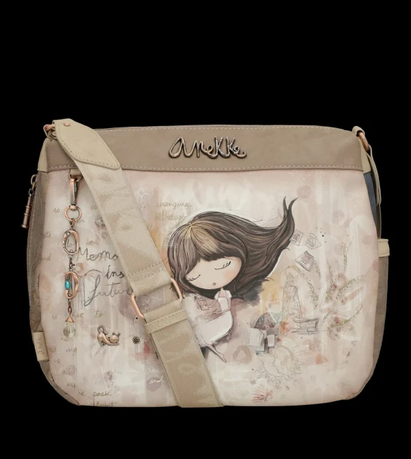 Clearance Borsa a tracolla spaziosa e raffinata con dettagli unici Donna Borse A Spalla