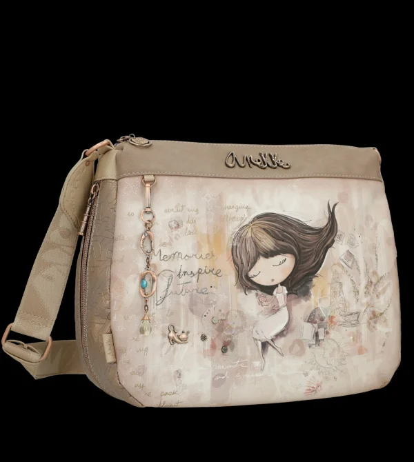 Clearance Borsa a tracolla spaziosa e raffinata con dettagli unici Donna Borse A Spalla