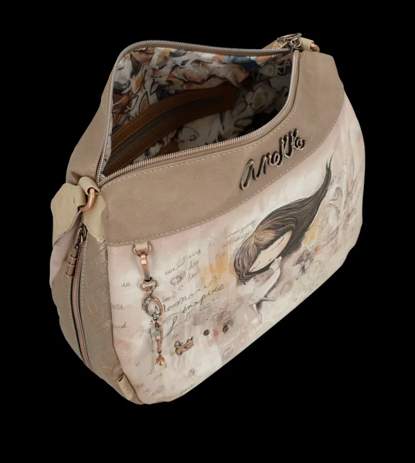 Clearance Borsa a tracolla spaziosa e raffinata con dettagli unici Donna Borse A Spalla