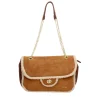 Online Borsa a tracolla con catena e dettagli in pelliccia Mimi Mua Donna Borse A Spalla