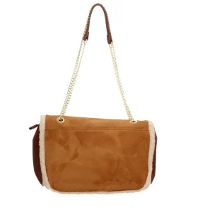 Online Borsa a tracolla con catena e dettagli in pelliccia Mimi Mua Donna Borse A Spalla