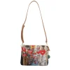 New Borsa a tracolla con chiusura zip Y Not Napoli Love Donna Borse A Tracolla