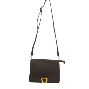 Sale Borsa a tracolla con dettaglio in oro Donna Borse A Tracolla