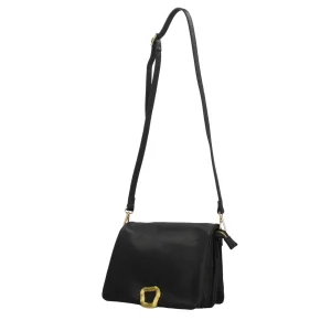 Sale Borsa a tracolla con dettaglio in oro Donna Borse A Tracolla