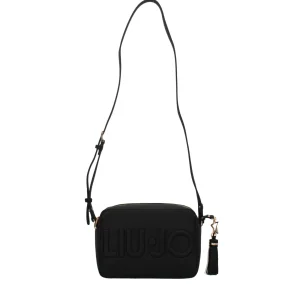 Discount Borsa a Tracolla Donna con Logo in Rilievo e Charm Donna Borse A Tracolla