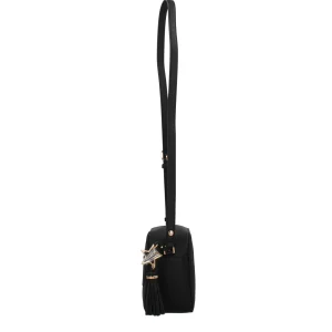 Discount Borsa a Tracolla Donna con Logo in Rilievo e Charm Donna Borse A Tracolla
