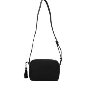 Discount Borsa a Tracolla Donna con Logo in Rilievo e Charm Donna Borse A Tracolla