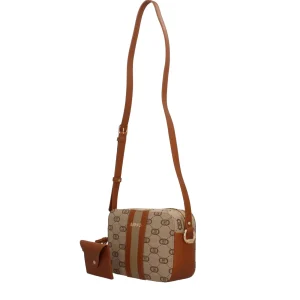 Discount Borsa a Tracolla Donna in Tessuto Monogram con Pochette Abbinata Donna Borse A Tracolla