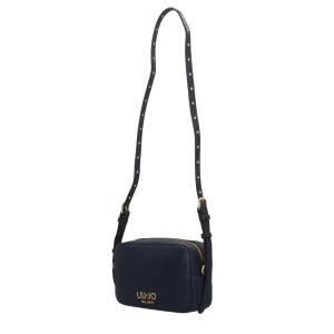 New Borsa a Tracolla Donna con Logo e Dettagli Borchiati Donna Borse A Tracolla
