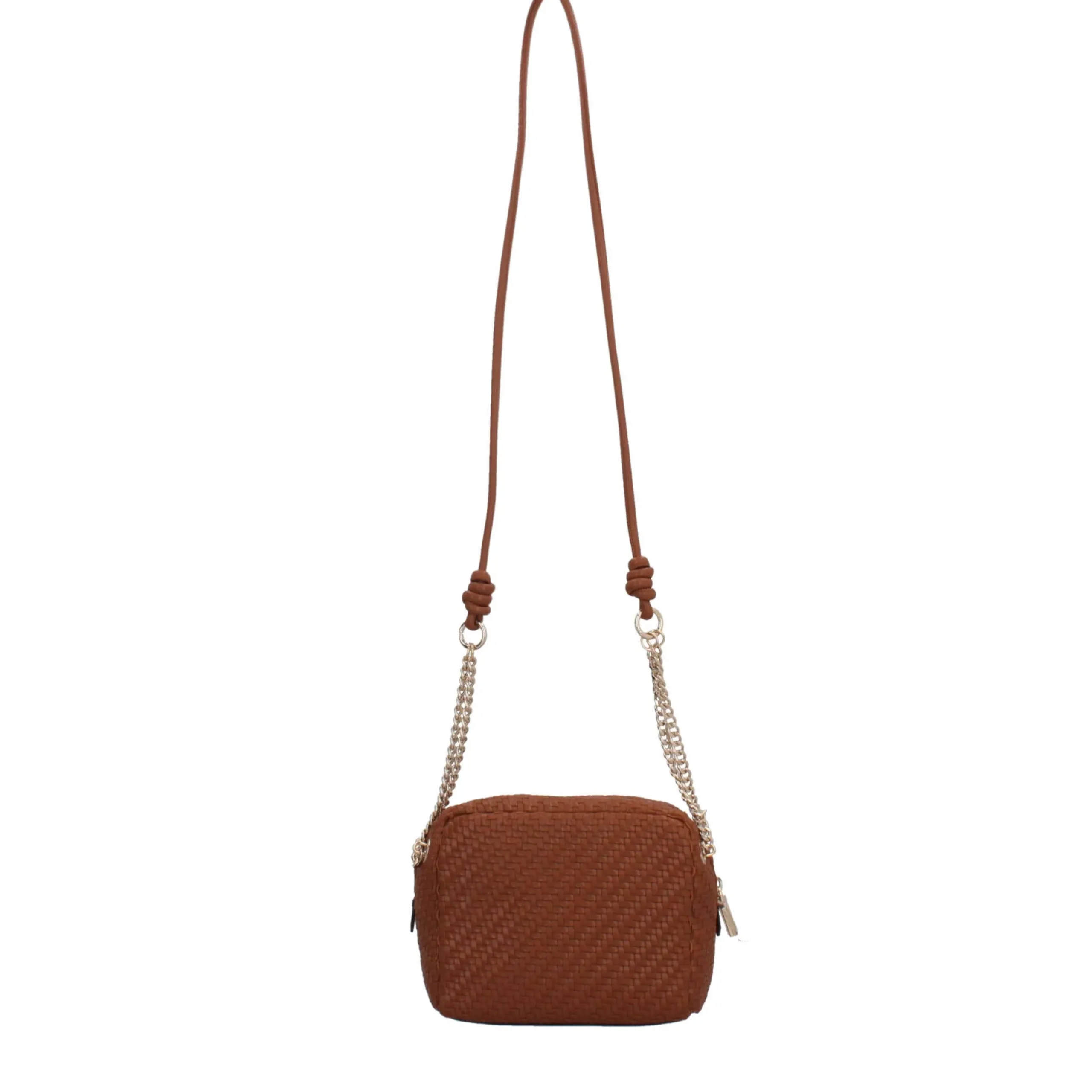 borsa_a_tracolla_guess_co_3.webp Hot Borsa a tracolla con effetto intrecciato e catena Donna Borse A Tracolla