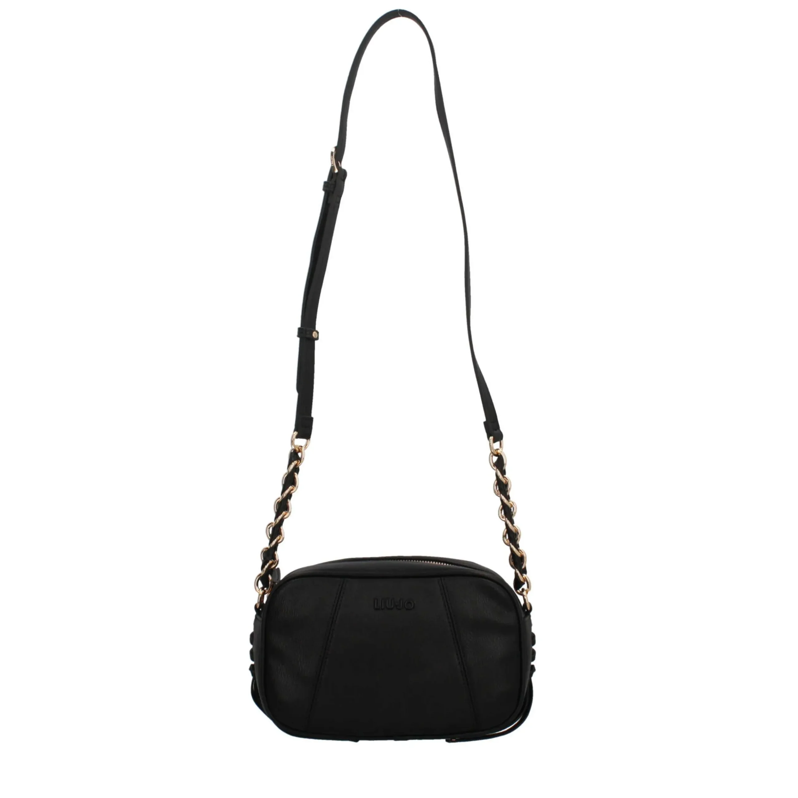 borsa_a_tracolla_liu_jo_c_0.webp Outlet Borsa a Tracolla con Catena Decorativa Donna Borse A Tracolla