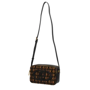 Sale Borsa a tracolla con logo monogram Donna Borse A Tracolla