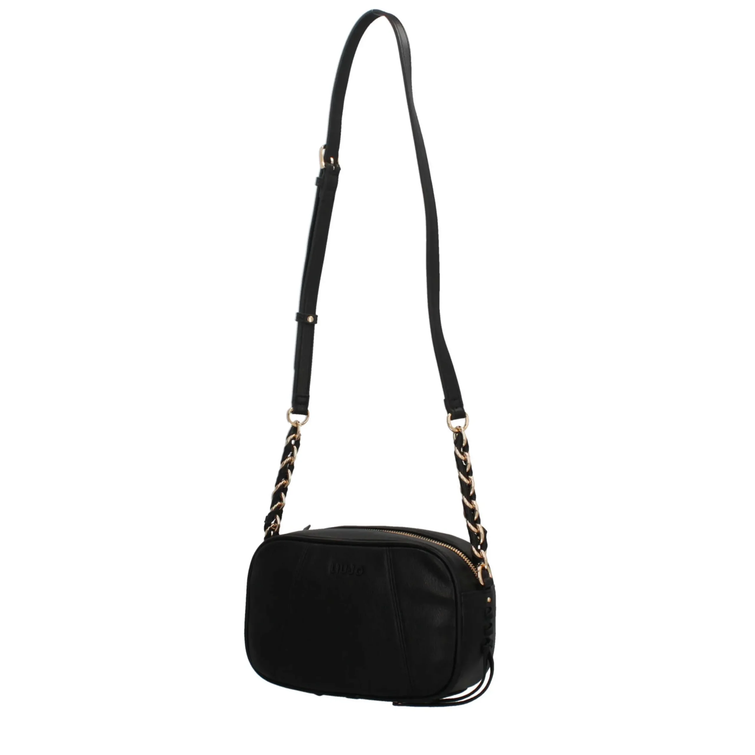 borsa_a_tracolla_liu_jo_c_1.webp Outlet Borsa a Tracolla con Catena Decorativa Donna Borse A Tracolla