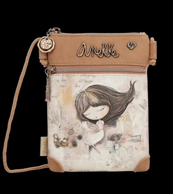 Online Borsa a tracolla piccola con design artistico e dettagli raffinati Donna Borse A Tracolla