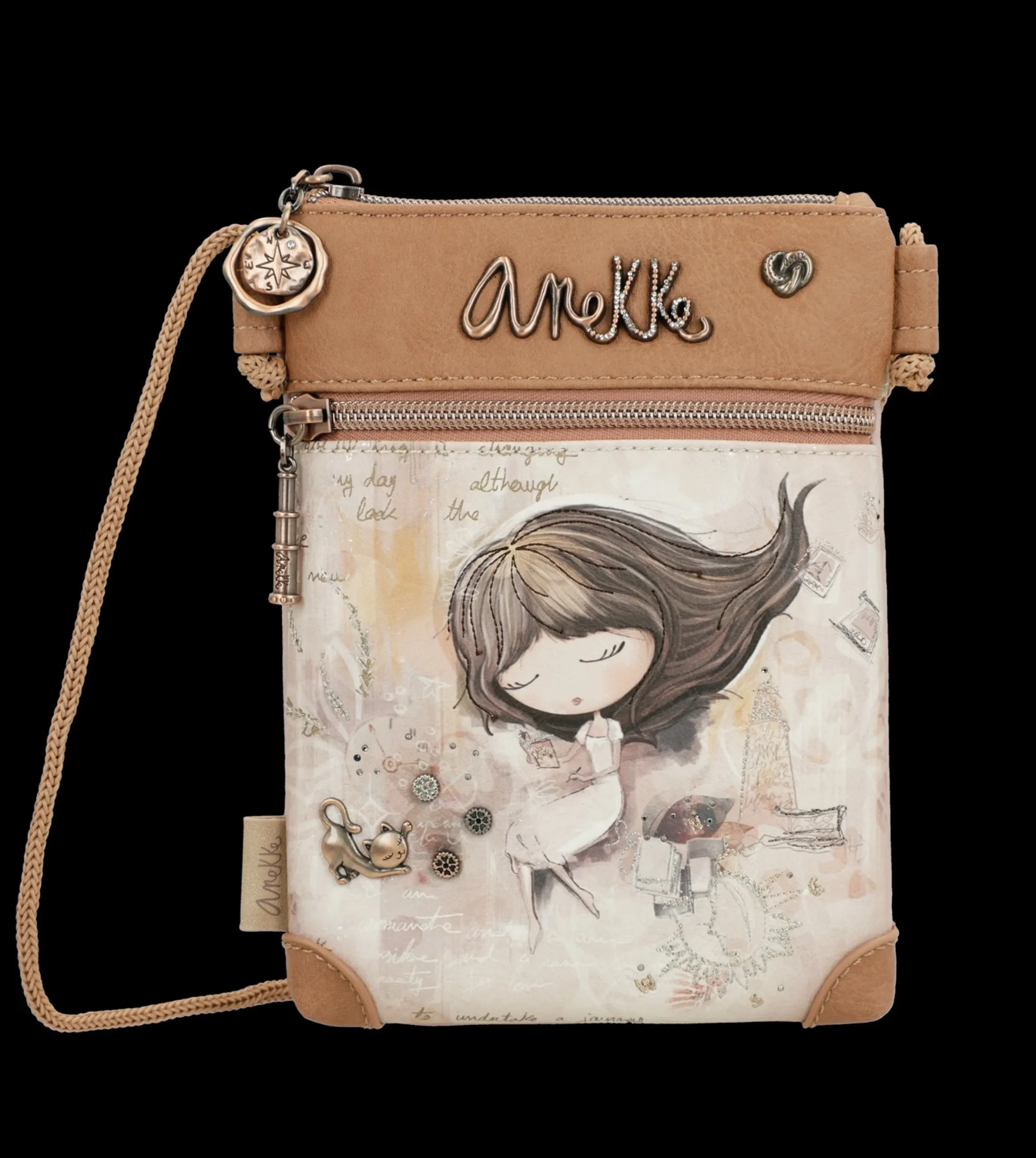 borsa_a_tracolla_piccola__2.webp Online Borsa a tracolla piccola con design artistico e dettagli raffinati Donna Borse A Tracolla