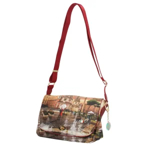 Outlet Borsa a Tracolla Y Not con Patta e Chiusura a Girello Donna Borse A Tracolla
