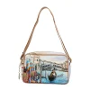 Online Borsa a tracolla YNot con stampa artistica e chiusura zip Donna Borse A Tracolla