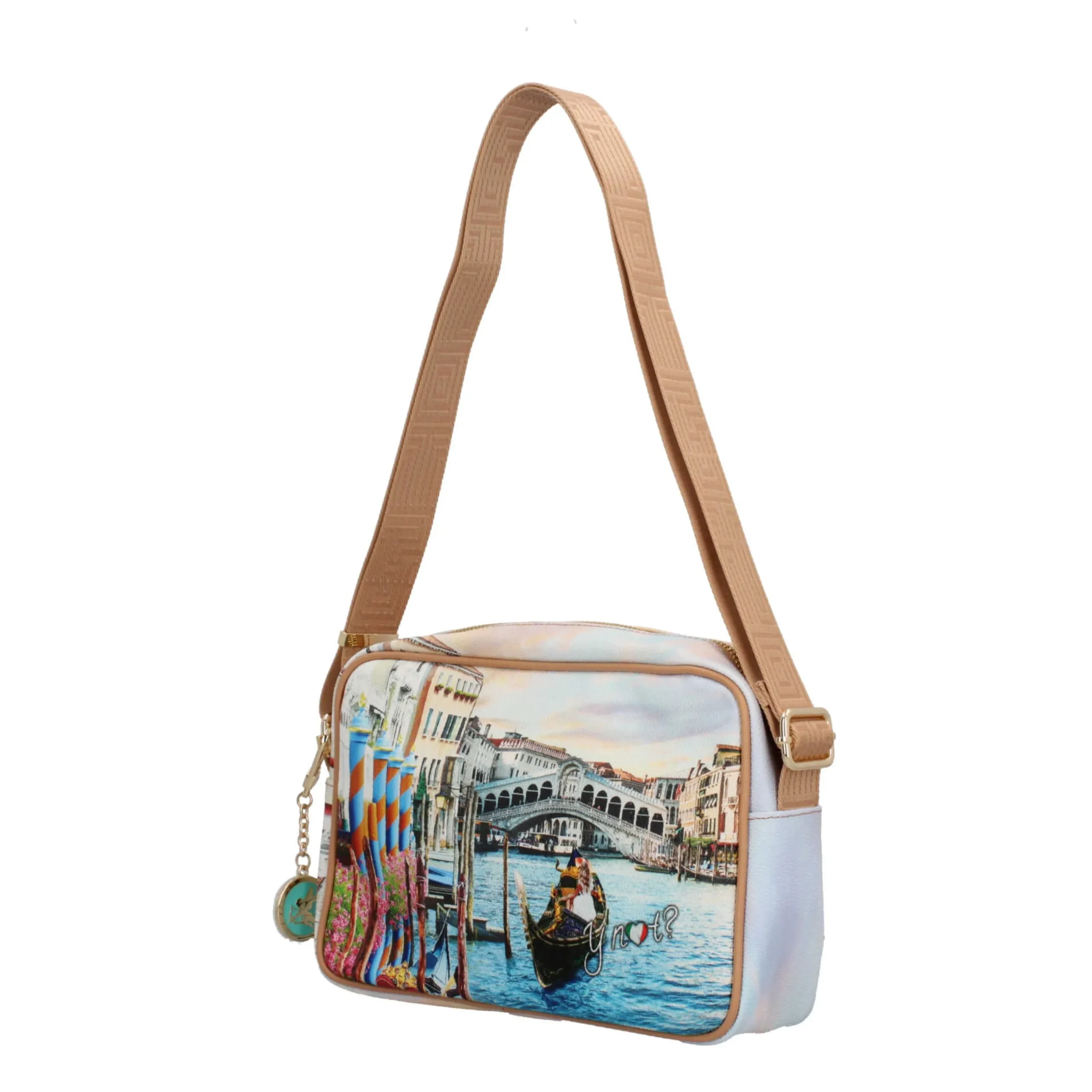 borsa_a_tracolla_ynot_con_1-2.webp Online Borsa a tracolla YNot con stampa artistica e chiusura zip Donna Borse A Tracolla